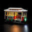 YEABRICKS is compatible with LEGO 10308 Festival Street building blocks, LED lighting, Christmas series toy lights - Korvel