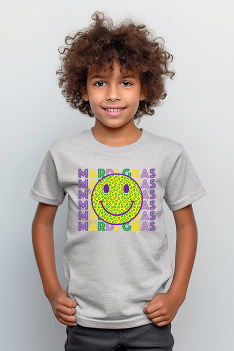 Mardi Gras Tee for Kids - Unisex Fit - Korvel