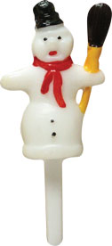 3" Full Snowman Pick - 72 Count