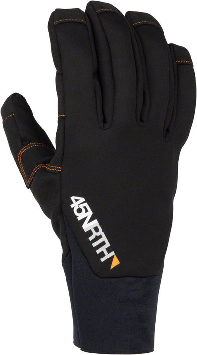 45NRTH Nokken Gloves - Black Full Finger, Small