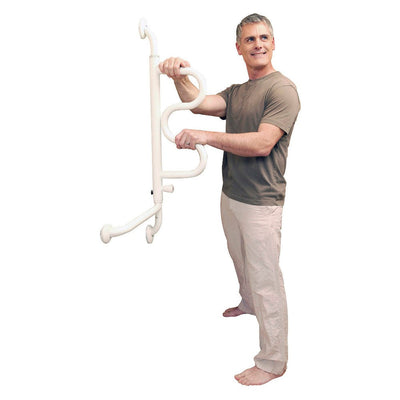 Stander Curve Grab Bar - Premium Bathroom Safety Solution