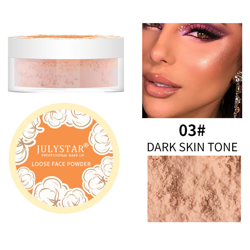 Light Nude Concealer Face Repairing Matte Honey Powder Waterproof Sweat Proof Makeup Setting Powder - Korvel