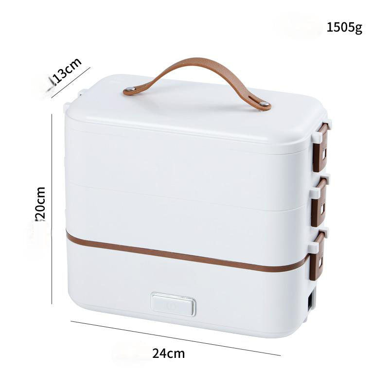 Portable Electric Lunch Box with Stainless Steel Liner