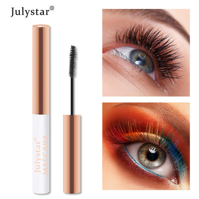 Eyelash Foundation Cream Waterproof Anti Sweat Not Dizzy Dye Slender Long Curl Warped Thick Color Mascara - Korvel