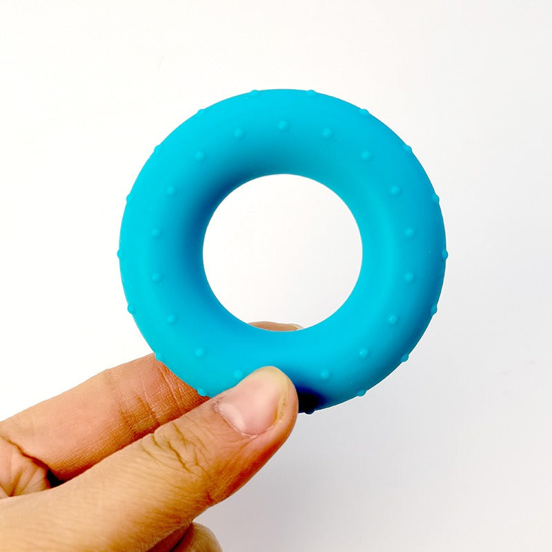 Silicone Grip Strength Ring Grip Strength Device for Men's Hand Rehabilitation Training Fitness Ring for Women's Household Small Fitness Equipment - Korvel