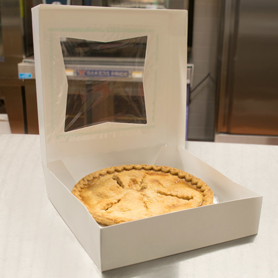 Pie Box - 10x10x2.5 - Window 6ct or 12ct - Korvel
