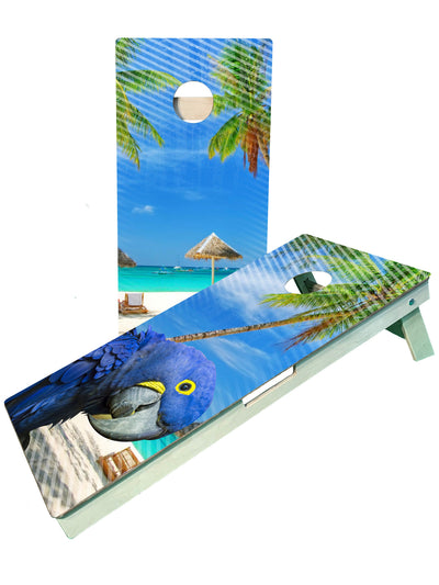 Tropical Paradise Cornhole Boards - Korvel