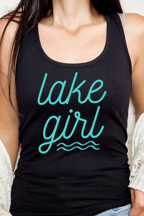 Lake Girl Racerback Tank Top