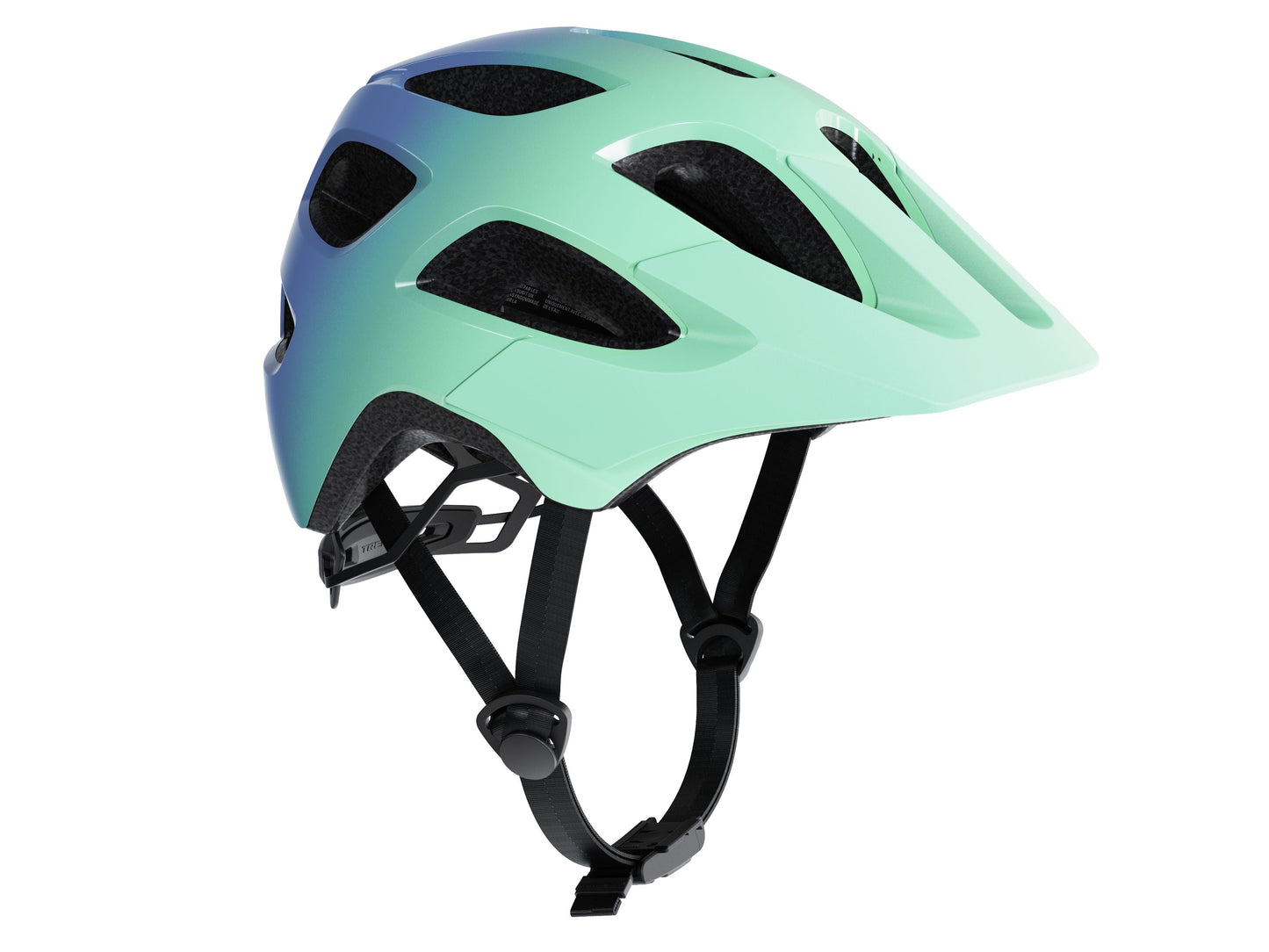 Casco Trek Tyro para Niños Aloha Green/UltraViolet CPSC