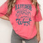 Happiness Comes In Waves Oversized Tee