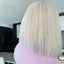 Women's Chemical Fiber Front Lace Wig Straight Hair Short Hair Headset Natural Hairline Wig - Korvel