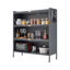 3 Tier Pantry Storage Cabinet Baker Racks for Kitchen with Storage Kitchen Pantry Storage Cabinet Microwave Rack Storage Rack - Korvel