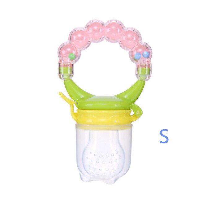 Premium Silicone Baby Pacifier and Fruit Feeder