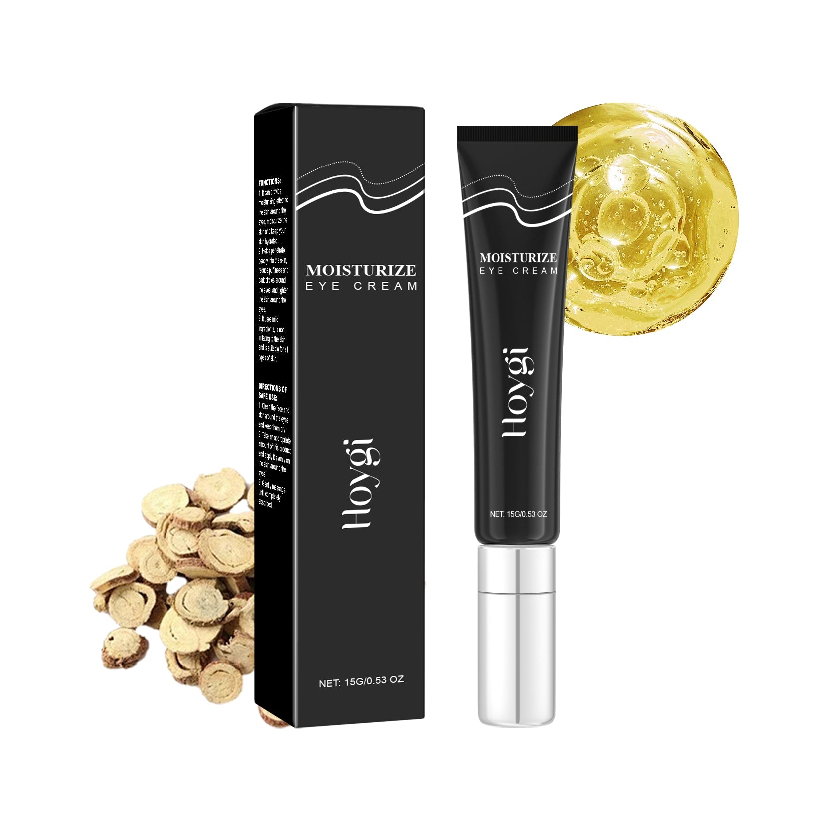 Eye Cream Gently Hydrating, Nourishing, Caring And Moisturizing Eye Skin Daily Massage Eye Care Cream - Korvel