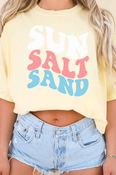 T-shirt surdimensionné Sun Salt Sand 5099CC