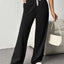 Pantalones de Pierna Ancha con Cuerda para un Estilo Sin Esfuerzo