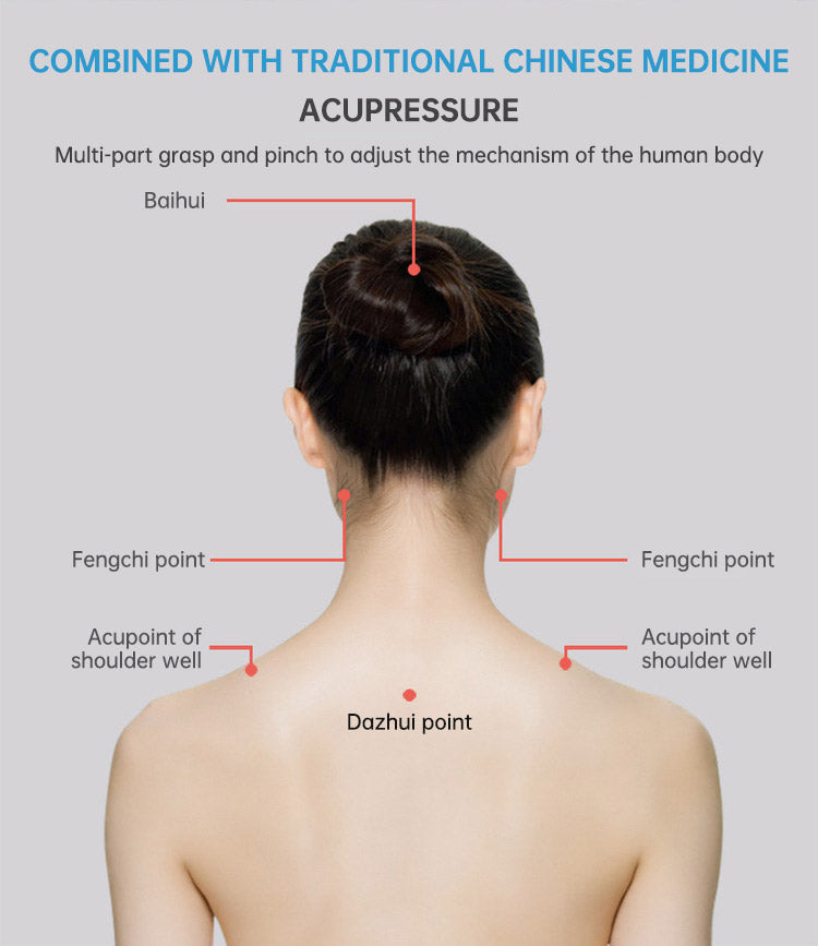 Head massager rechargeable head massager electric 3D scalp massager multifunctional head physiotherapy instrument - Korvel