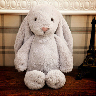 Jouet en Peluche Lapin Brodé - Compagnon Doux et Câlin