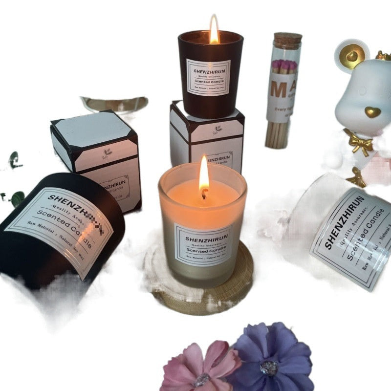 Aromatic Scented Candles Mini Fragrance Home Indoor Desktop Decoration Soy Wax Gift Supply Chain - Korvel