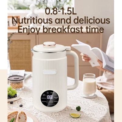 Home Heating Blender Multi-functional Soy Milk Maker Juice Extractor Juice Water Boiling Filter-free UK/US Standard - Korvel