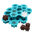 Moldes de Silicona en Forma de Copo de Nieve para Navidad