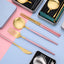 Premium 304 Stainless Steel Portable Flatware Set
