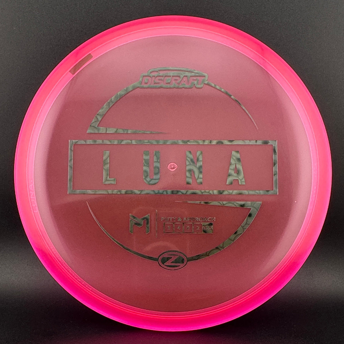 Discraft Z Luna Disc Golf Putter - Édition Paul McBeth