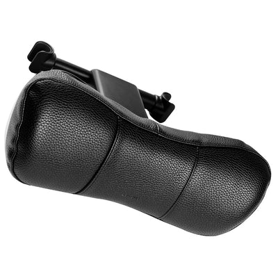 Baseus Adjustable PU Leather Car Neck Pillow with Memory Foam
