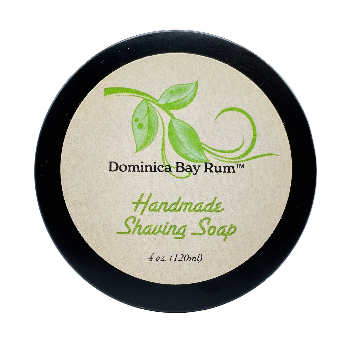 Dominica Bay Rum Handmade Shaving Soap - 4 Oz