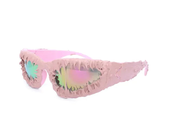 Lunettes de soleil punk en forme d'œil de chat – Lunettes unisexes audacieuses