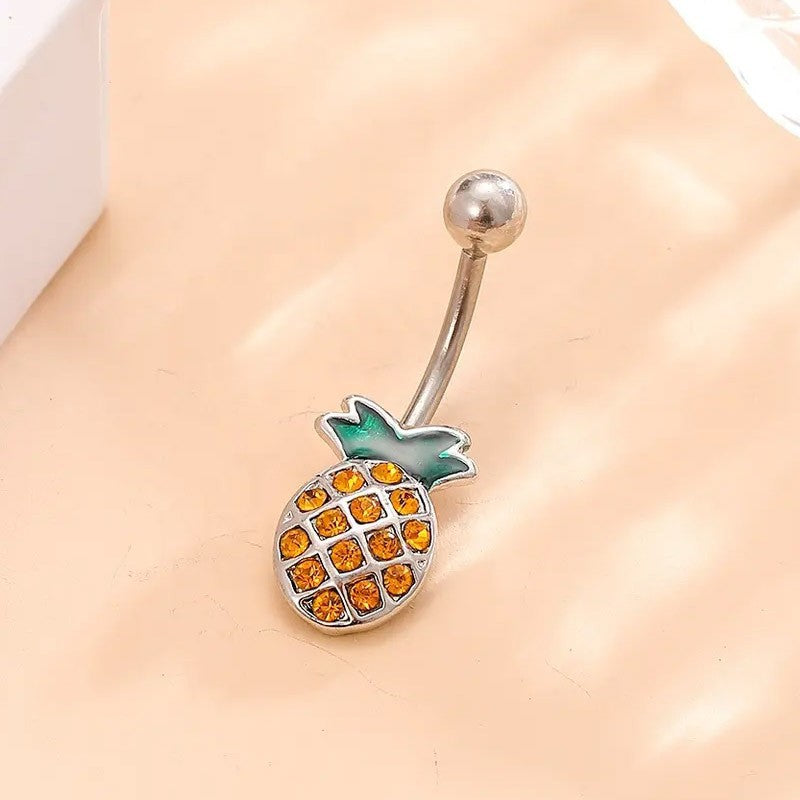 Navel Ring Creative Bat Bee Navel Buckle Navel Ring Body Piercing Jewelry - Korvel