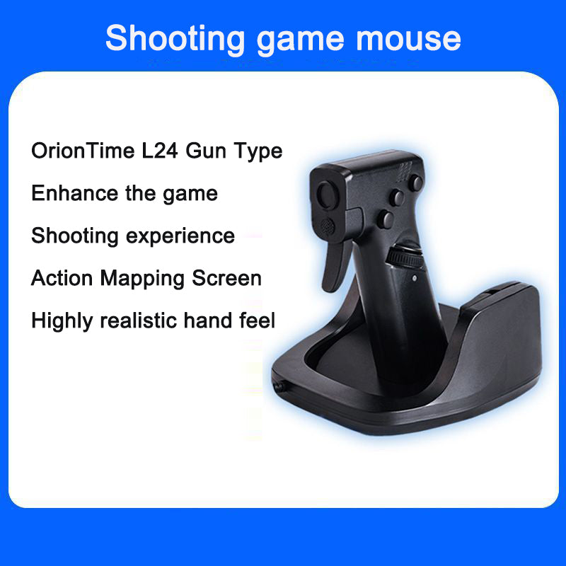 Souris de jeu de tir premium avec prise verticale