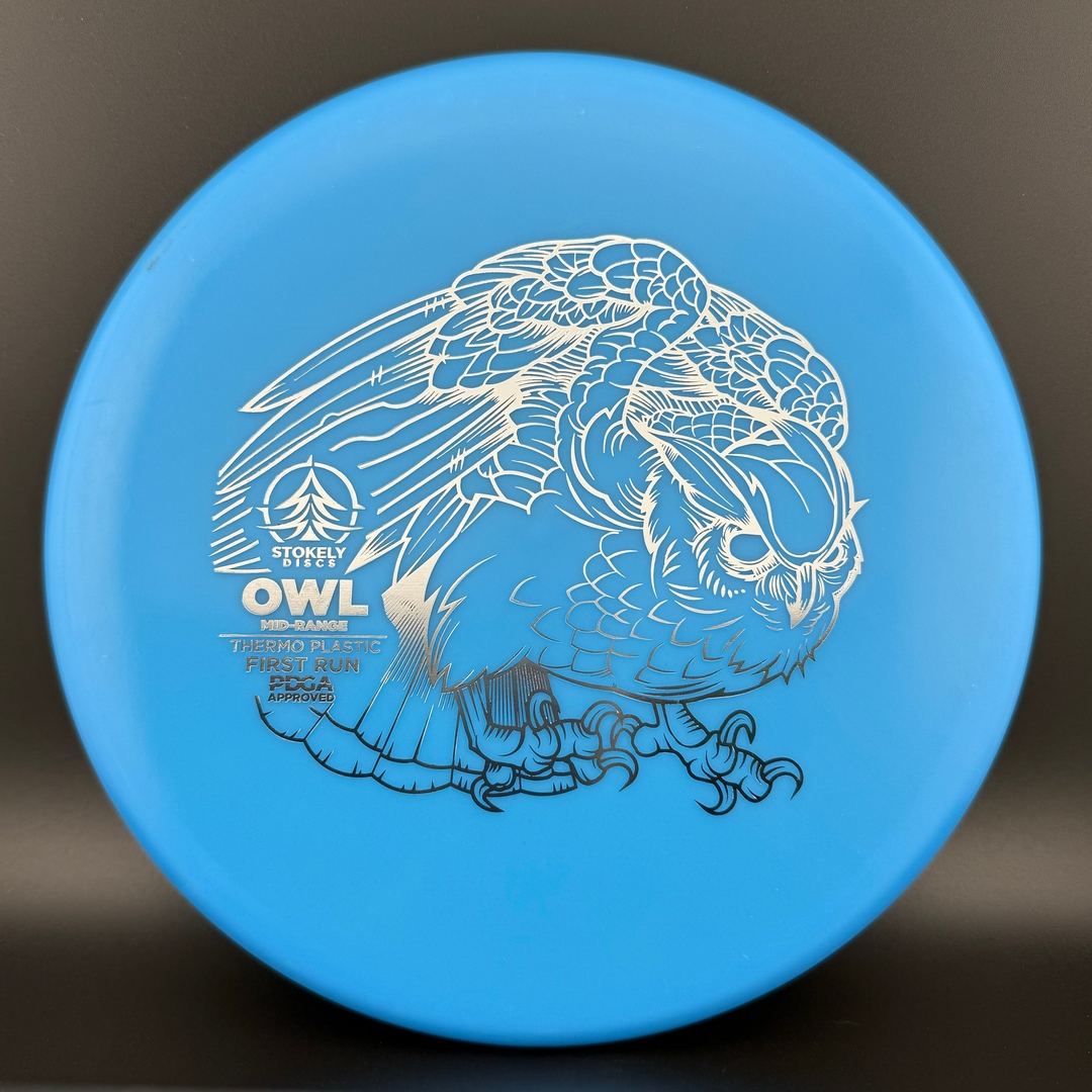 Thermo Owl - First Run Disc Golf Disc