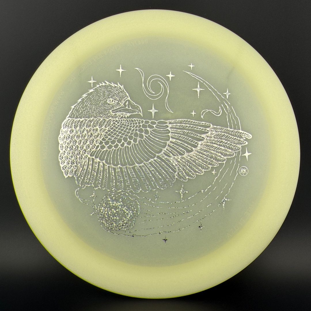 Quantum Lunar Falcon Disc - Rare Stardust DM Stamp