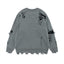 Pull en crochet tendance pour hommes - Pull en tricot décontracté