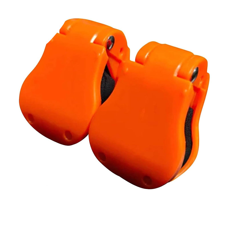 2PCS Compact Fishing Rod Holder Clip - Wall-Mounted Storage