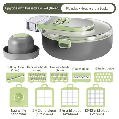 Premium Multifunctional Vegetable Cutter for Effortless Meal Prep