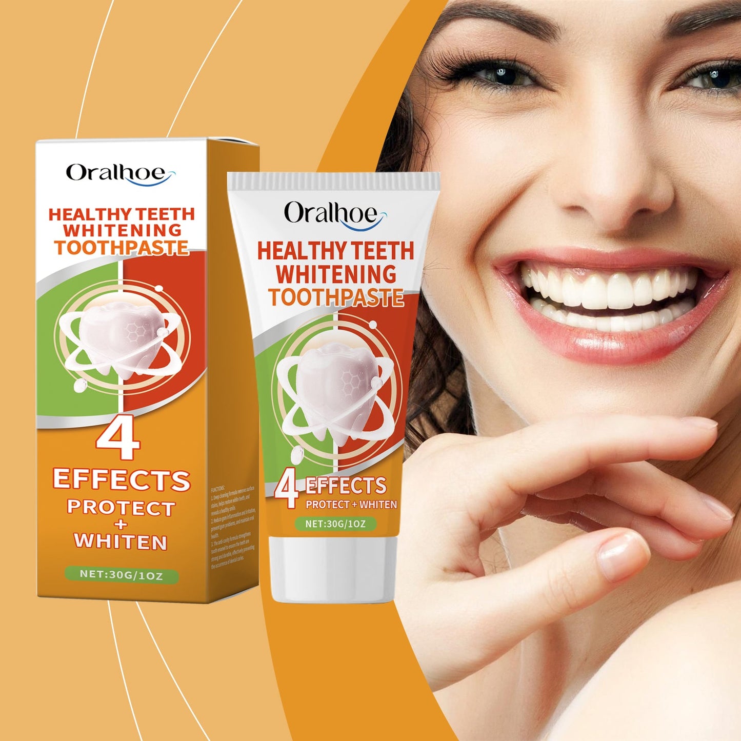 Pasta de dientes premium para el cuidado bucal y dientes saludables