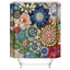 Bohemian Style 3D Digital Printing Polyester Waterproof and Mold Proof Shower Curtain Bathroom Shower Curtain - Korvel