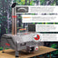 Premium Stainless Steel Outdoor Pizza Oven - 12" Rotatable