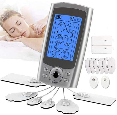 24 Mode Physiotherapy Instrument Tens Intelligent Pulse Full Body Massage Charging Meridian Massager - Korvel