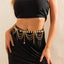Fashionable retro star waist chain Waist chain metal street photography multi-layer pants chain - Korvel