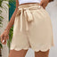 Perfee Frill Tied Shorts with Pockets - Korvel