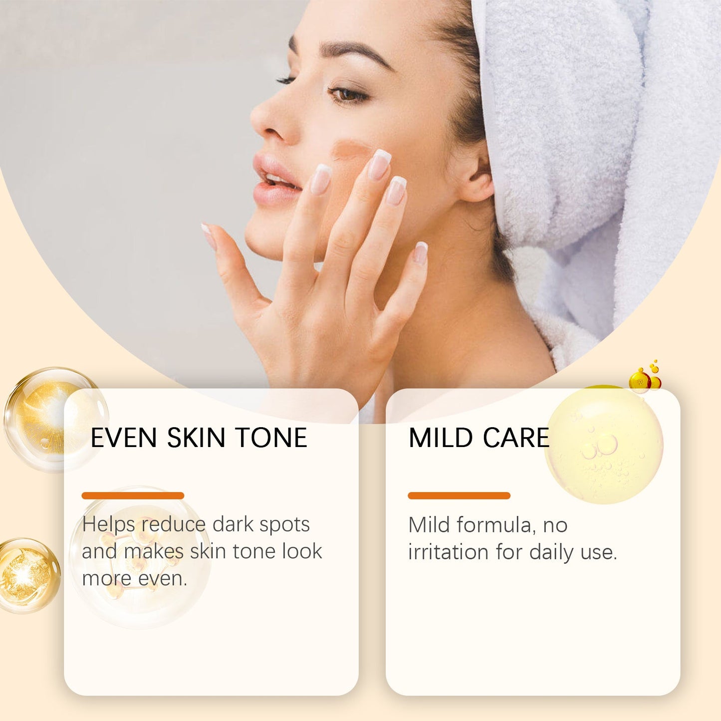 Ensemble de soins de la peau au vitamine C premium
