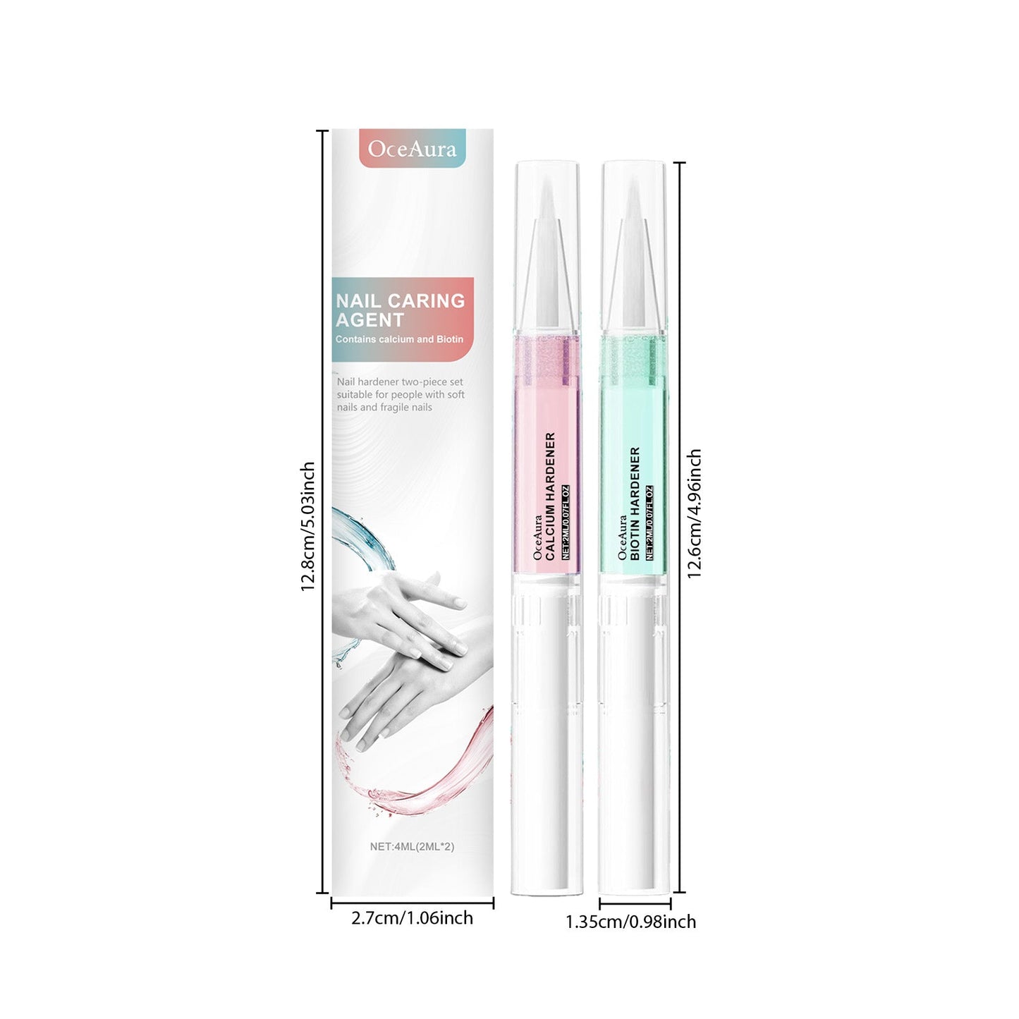 Nail Care Pen Nail Surface Repair Moisturizing Clean Nail Nails Hand, Foot And Finger Edge Nutritional Care Pen - Korvel