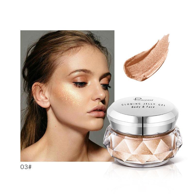 Illuminateur en Gel Pudaier et Fard à Paupières Sirène