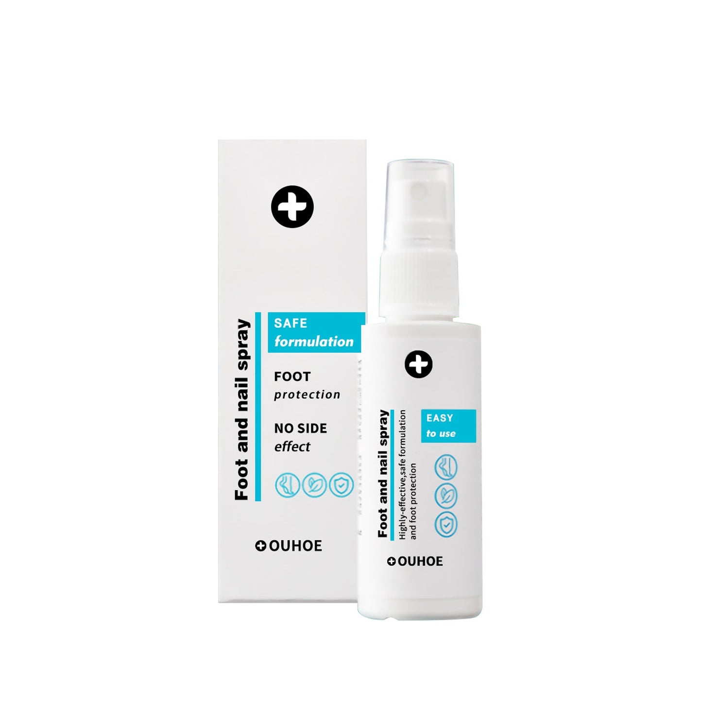 Premium Foot Care Spray for Moisturizing and Deodorizing