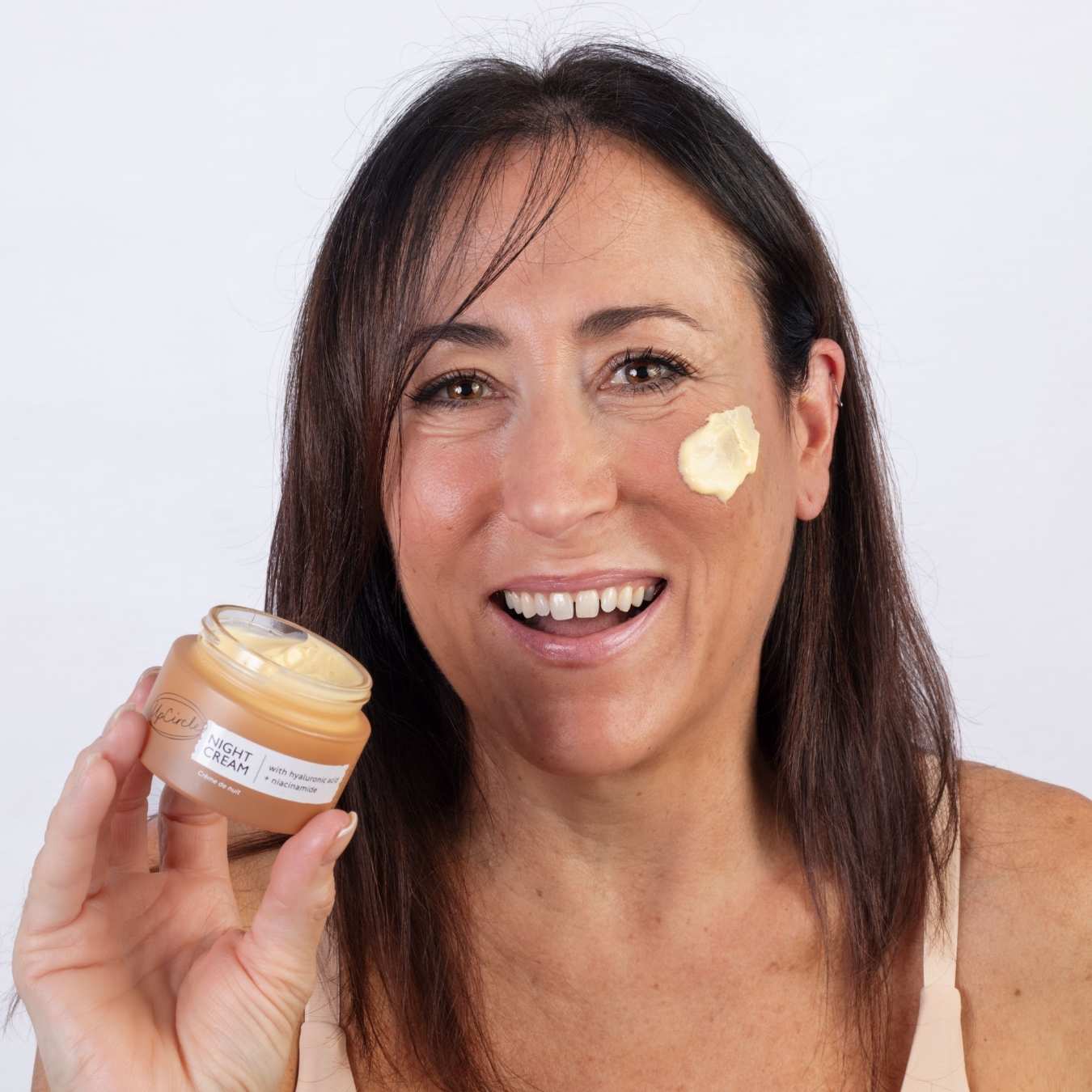 Night Cream with Hyaluronic Acid + Niacinamide - Korvel