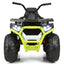 Quad ATV électrique pour enfants 12V avec MP3 et lumières LED - Blanc
