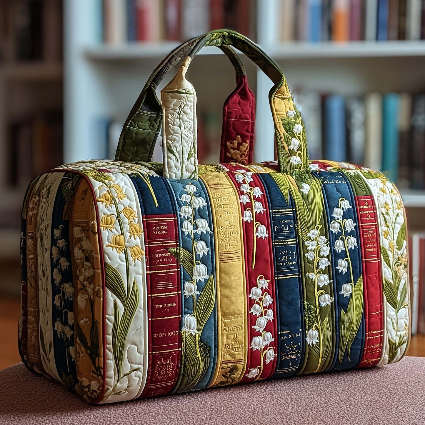 Bookwind Series Handheld Quilted Travel Bag - Multi-Functional